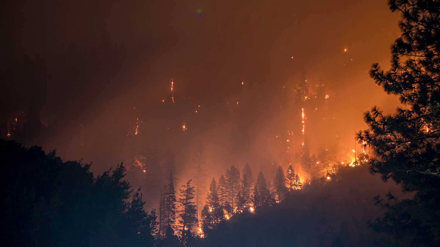 A New Warning Bell for Wall Street as Wildfires Rage out West